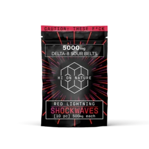 5000mg DELTA 8 SHOCKWAVES - RED LIGHTNING