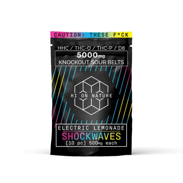 5000mg KNOCKOUT SHOCKWAVES - ELECTRIC LEMONADE