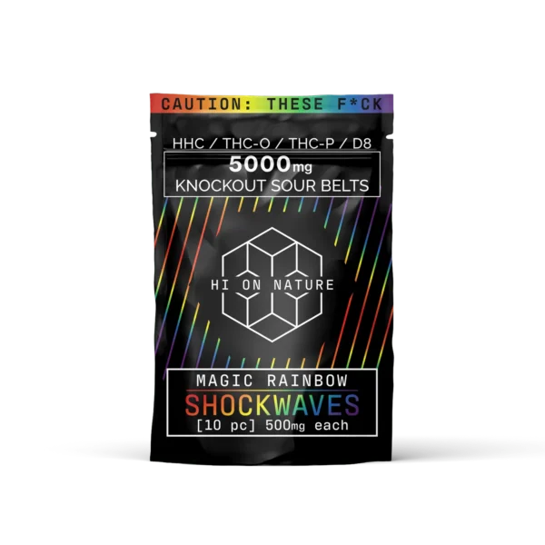 5000mg KNOCKOUT SHOCKWAVES - MAGIC RAINBOW