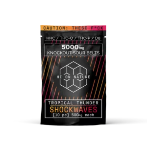 5000mg KNOCKOUT SHOCKWAVES - TROPICAL THUNDER